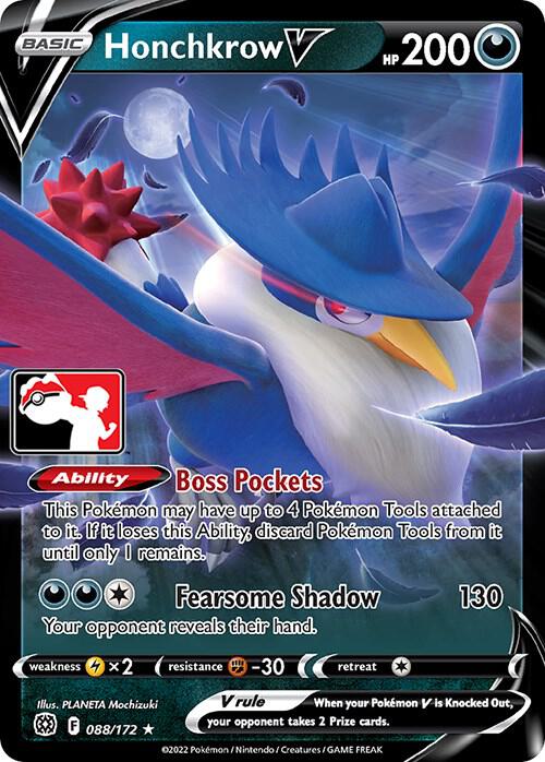 Honchkrow V [Prize Pack Series Cards] 088/172