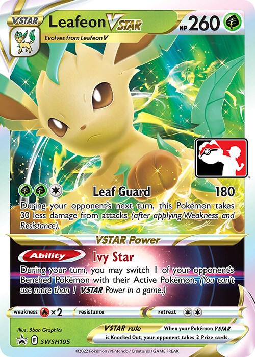 Leafeon VSTAR [Prize Pack Series Cards] SWSH195