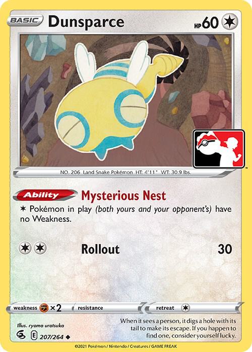Dunsparce [Prize Pack Series Cards] 207/264