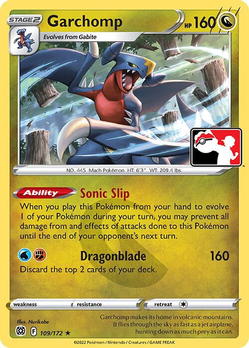 Garchomp - 109/172 [Prize Pack Series Cards] 109/172