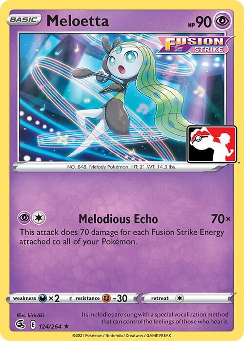 Meloetta [Prize Pack Series Cards] 124/264