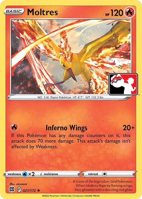 Moltres [Prize Pack Series Cards] 021/172