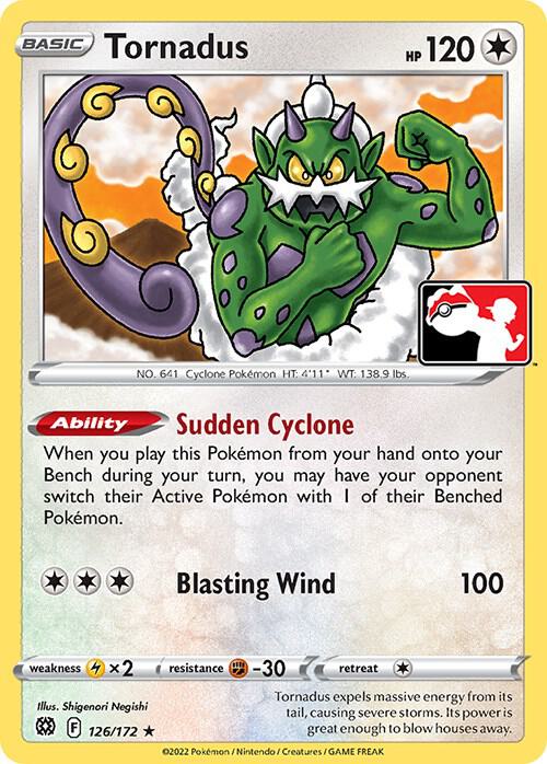 Tornadus [Prize Pack Series Cards] 126/172