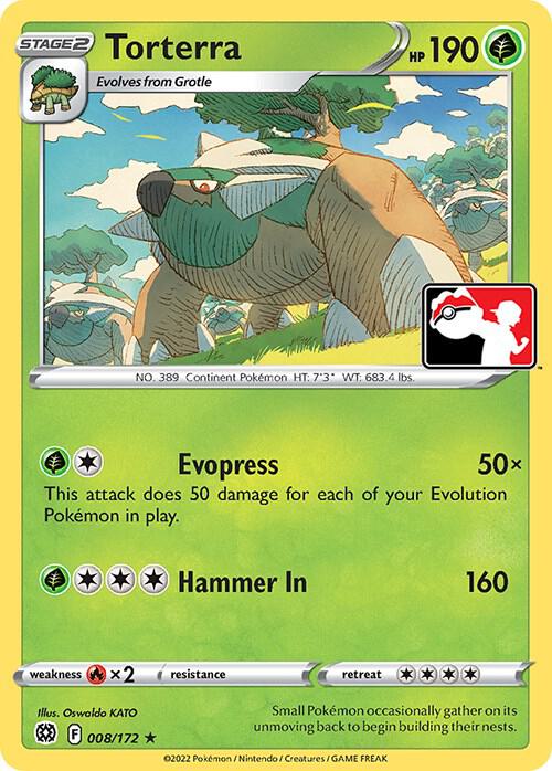 Torterra [Prize Pack Series Cards] 008/172