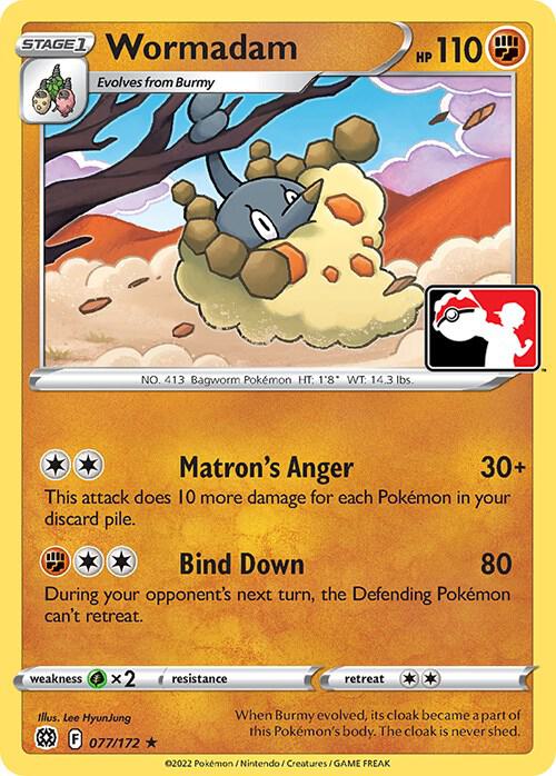 Wormadam (077) [Prize Pack Series Cards] 077/172
