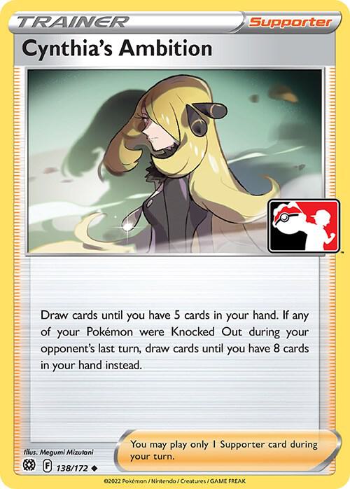 Cynthia's Ambition [Prize Pack Series Cards] 138/172