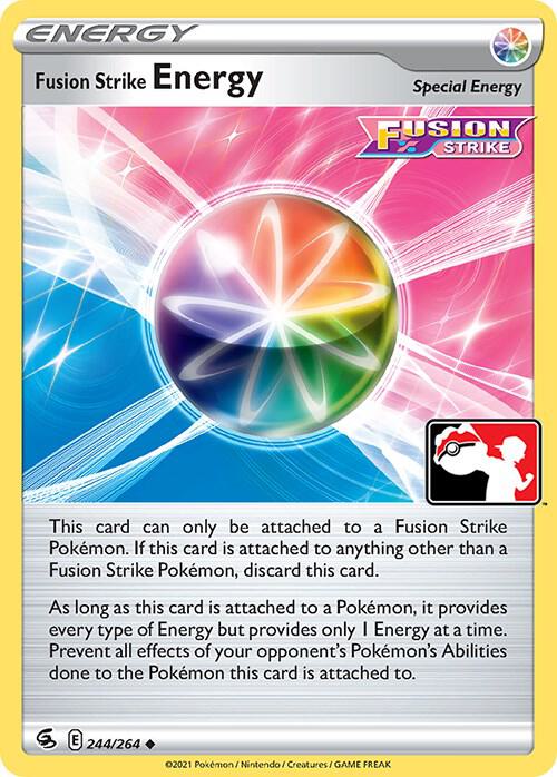 Fusion Strike Energy - 244/264 [Prize Pack Series Cards] 244/264