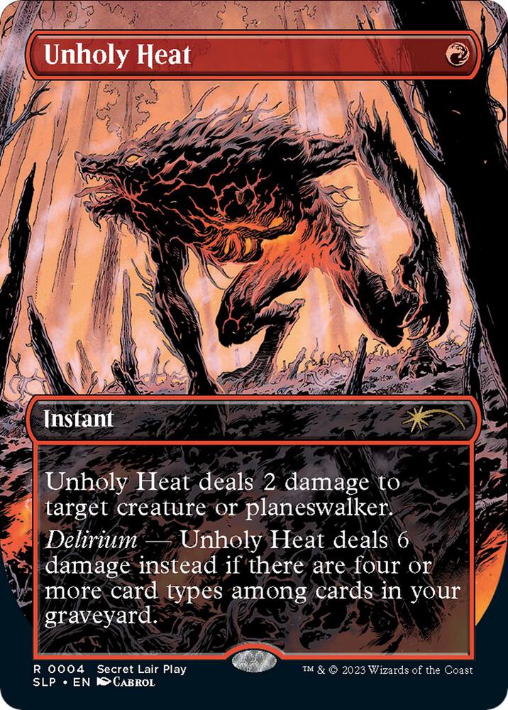 Unholy Heat [Secret Lair Showdown] 4