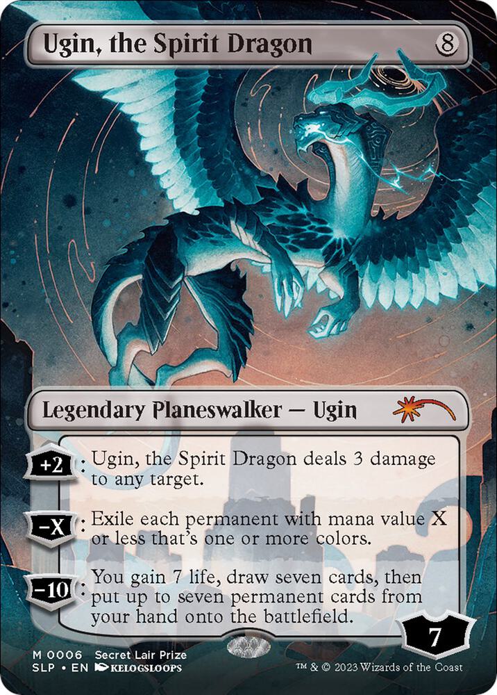 Ugin, the Spirit Dragon [Secret Lair Showdown] 6