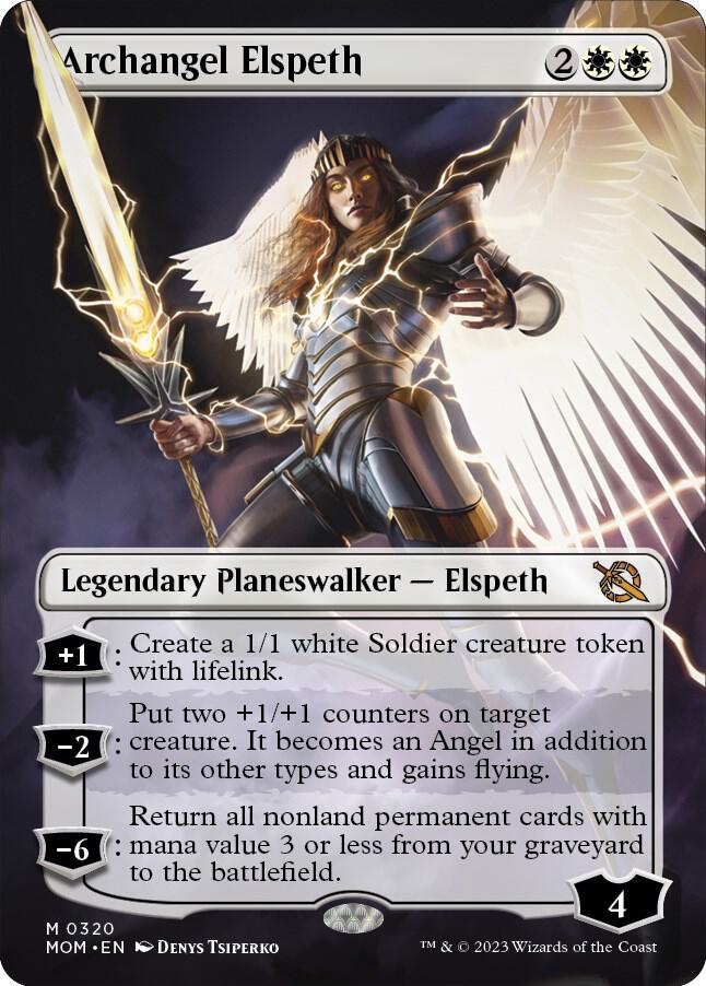 Archangel Elspeth (Borderless) [March of the Machine] 320