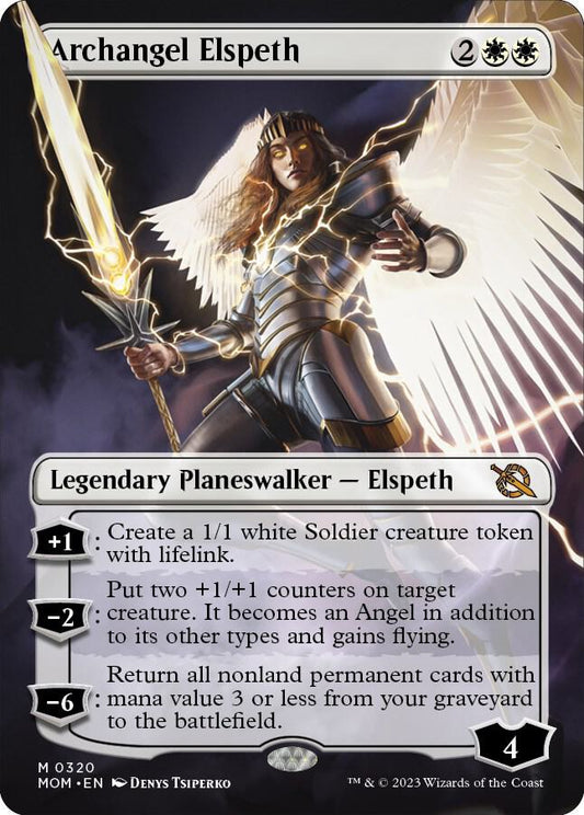 Archangel Elspeth (Borderless) [March of the Machine] 320