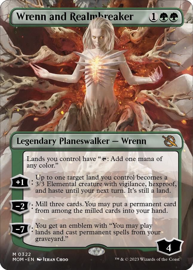 Wrenn and Realmbreaker (Borderless) [March of the Machine] 322
