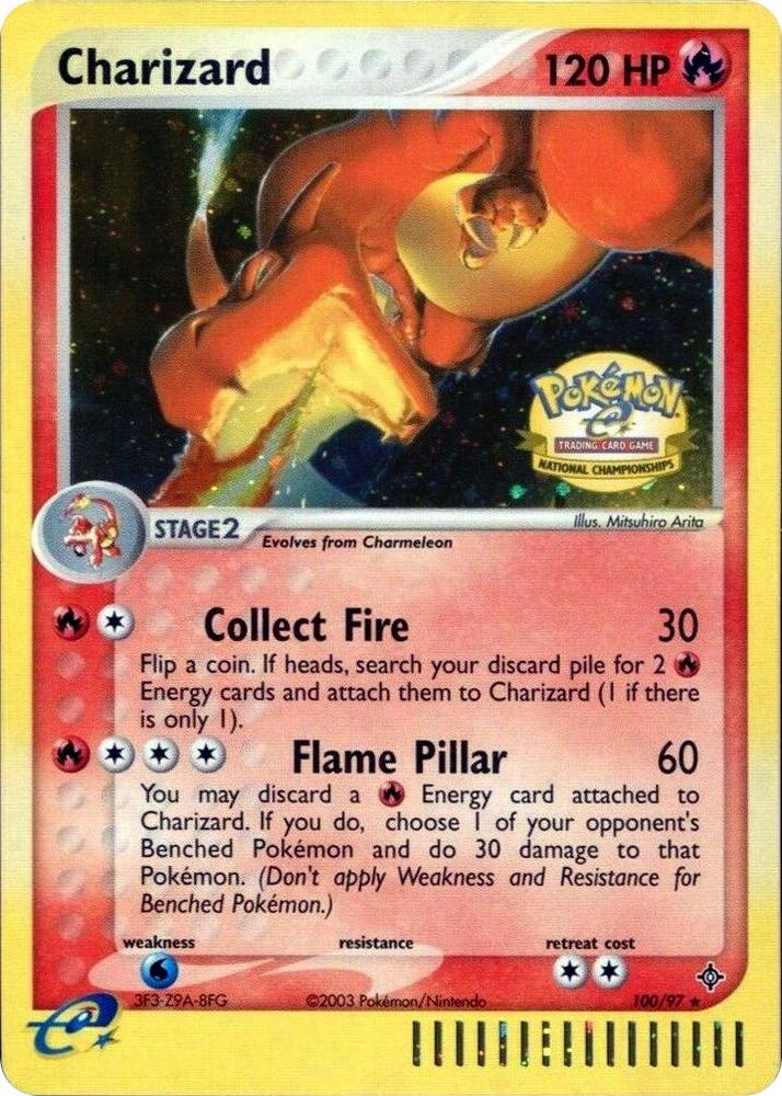Charizard - 100/97 (National Championships) [League & Championship Cards] 100/097