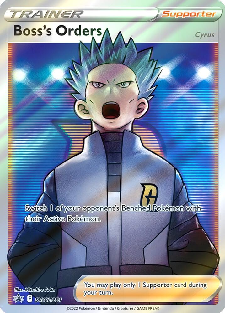 Boss's Orders (Full Art) [SWSH: Sword & Shield Promo Cards] SWSH251