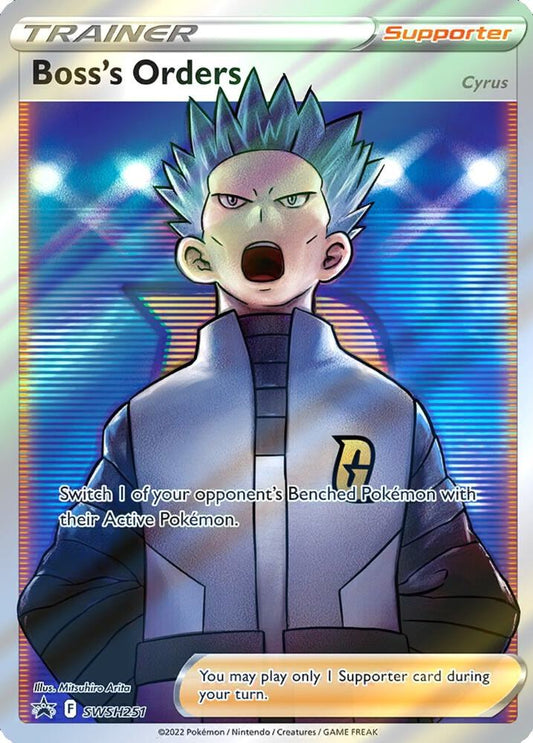 Boss's Orders (Full Art) [SWSH: Sword & Shield Promo Cards] SWSH251