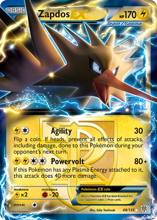 Zapdos-EX - 48/135 Plasma Storm