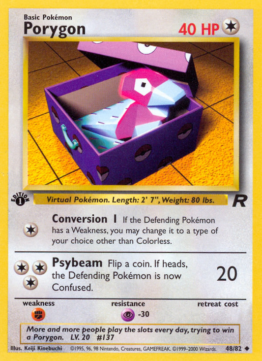 Porygon - 48/82 Team Rocket