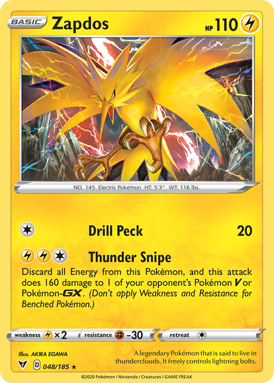 Zapdos - 48/185 Vivid Voltage