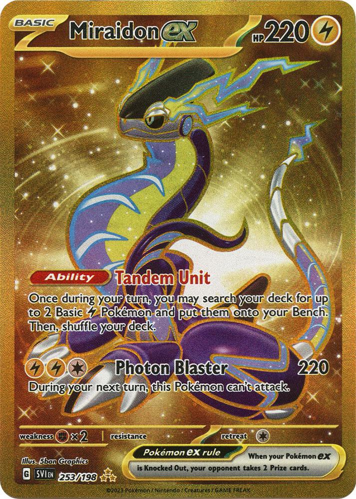 Miraidon ex - 253/198 [SV01: Scarlet & Violet Base Set] 253/198