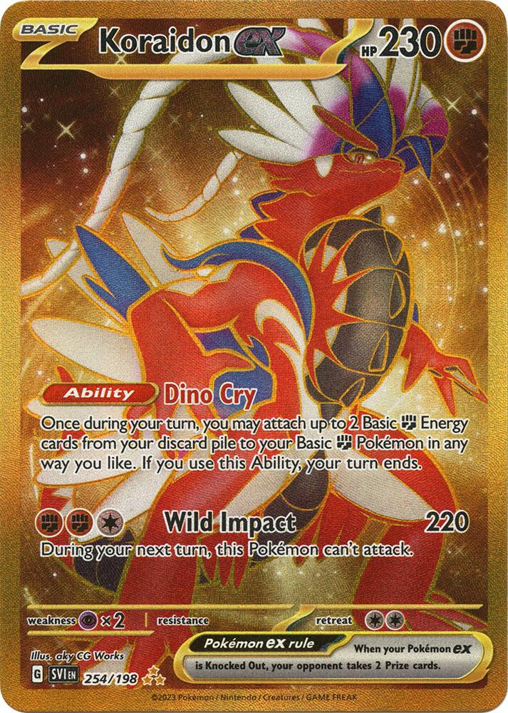 Koraidon ex - 254/198 [SV01: Scarlet & Violet Base Set] 254/198