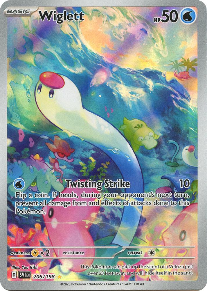 Wiglett - 206/198 [SV01: Scarlet & Violet Base Set] 206/198
