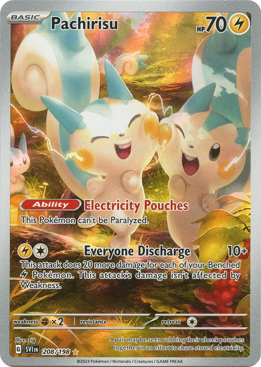 Pachirisu - 208/198 [SV01: Scarlet & Violet Base Set] 208/198