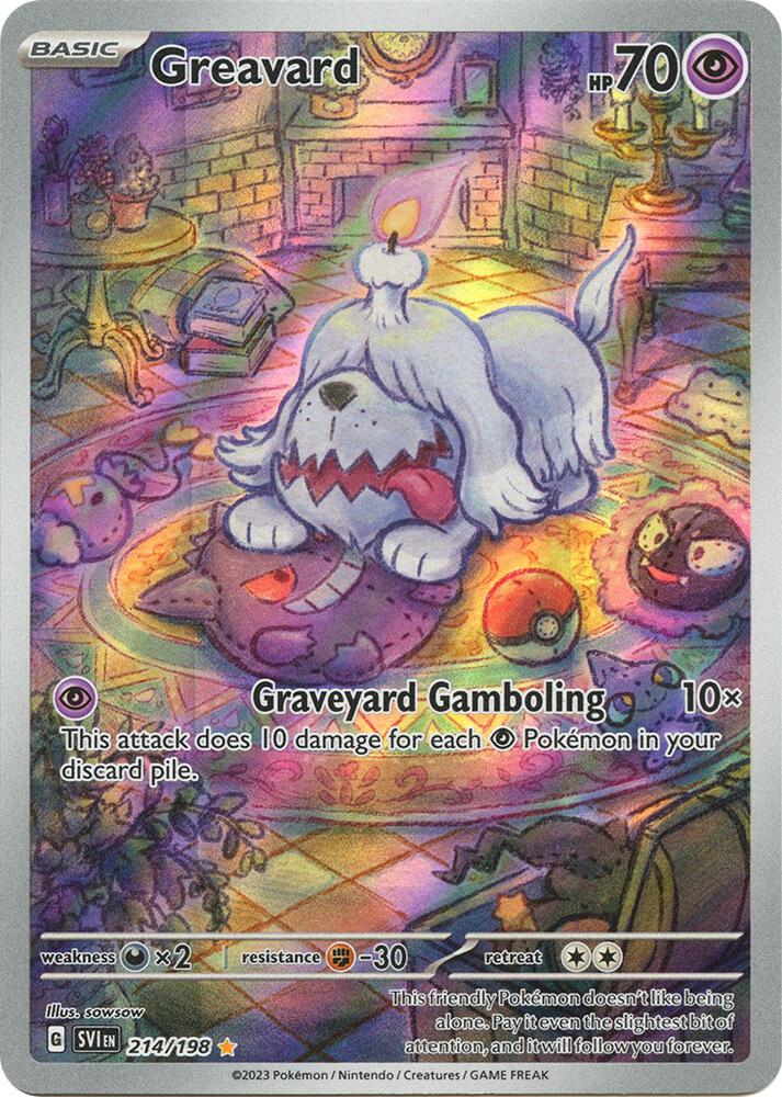 Greavard - 214/198 [SV01: Scarlet & Violet Base Set] 214/198