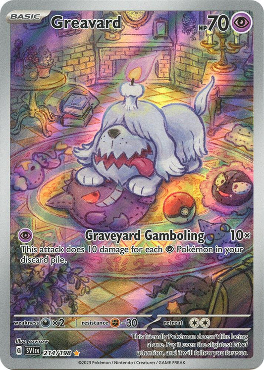 Greavard - 214/198 [SV01: Scarlet & Violet Base Set] 214/198