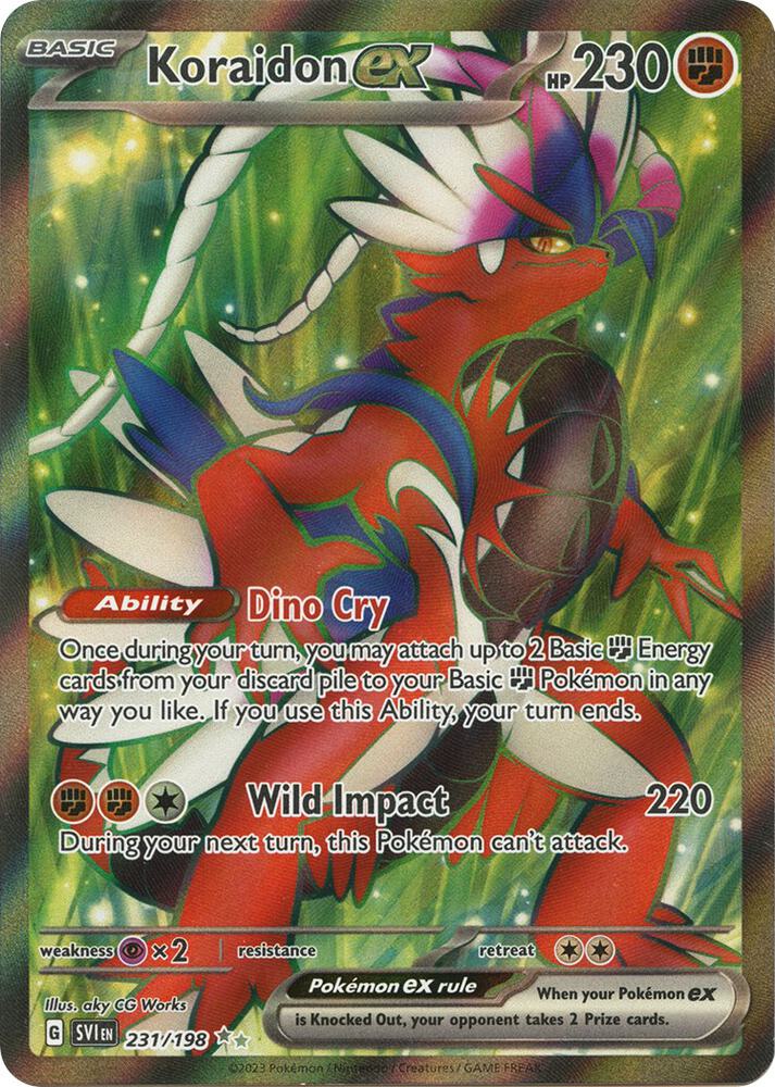 Koraidon ex - 231/198 [SV01: Scarlet & Violet Base Set] 231/198