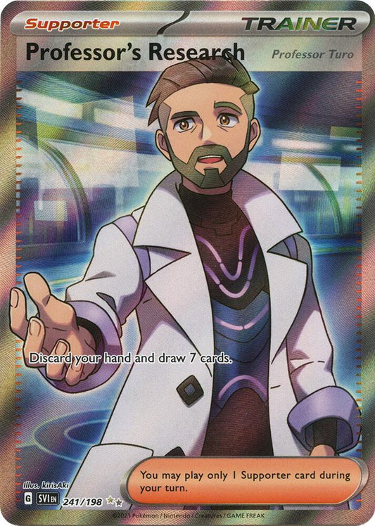 Professor's Research [Professor Turo] - 241/198 [SV01: Scarlet & Violet Base Set] 241/198