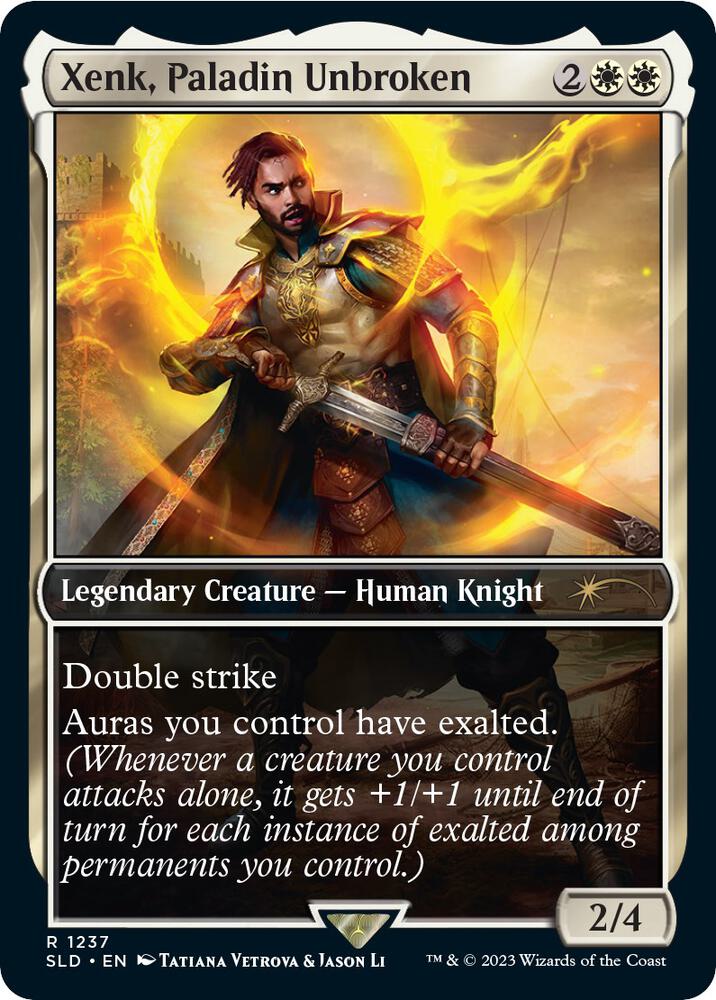 Xenk, Paladin Unbroken [Secret Lair Drop Series] 1237