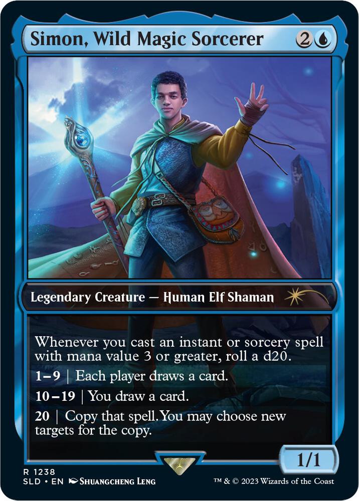 Simon, Wild Magic Sorcerer [Secret Lair Drop Series] 1238