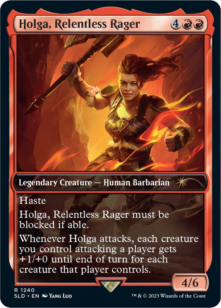 Holga, Relentless Rager [Secret Lair Drop Series] 1240