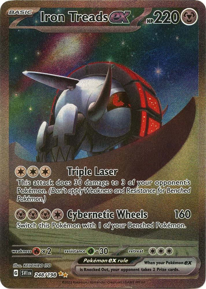 Iron Treads ex - 248/198 [SV01: Scarlet & Violet Base Set] 248/198