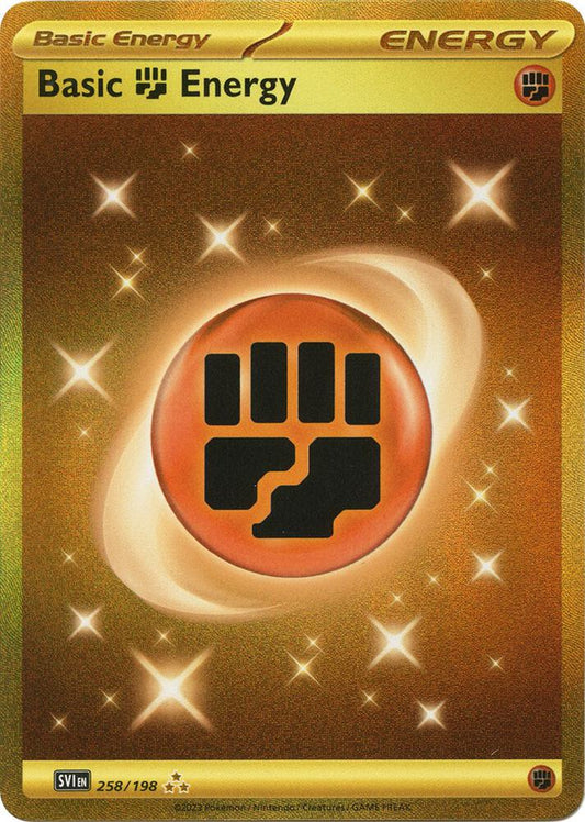 Basic Fighting Energy - 258/198 [SV01: Scarlet & Violet Base Set] 258/198