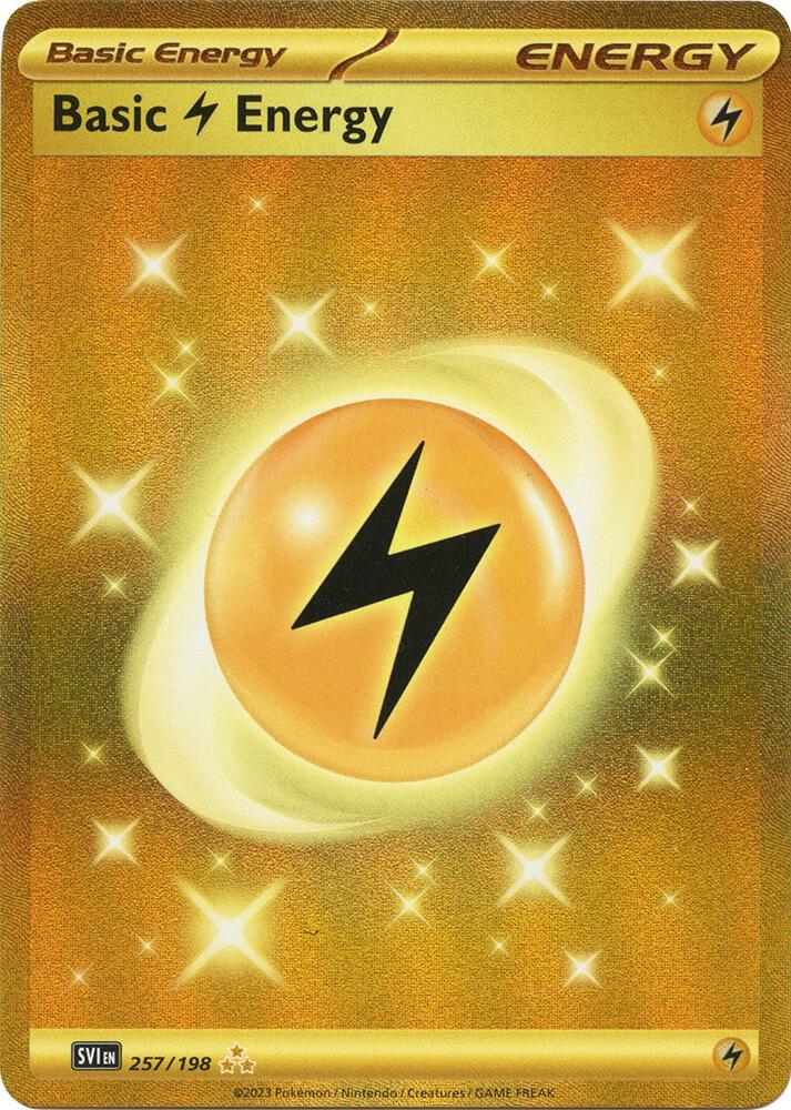 Basic Lightning Energy - 257/198 [SV01: Scarlet & Violet Base Set] 257/198