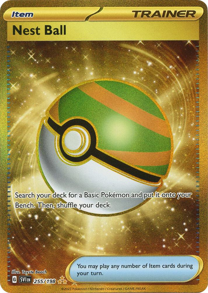 Nest Ball - 255/198 [SV01: Scarlet & Violet Base Set] 255/198