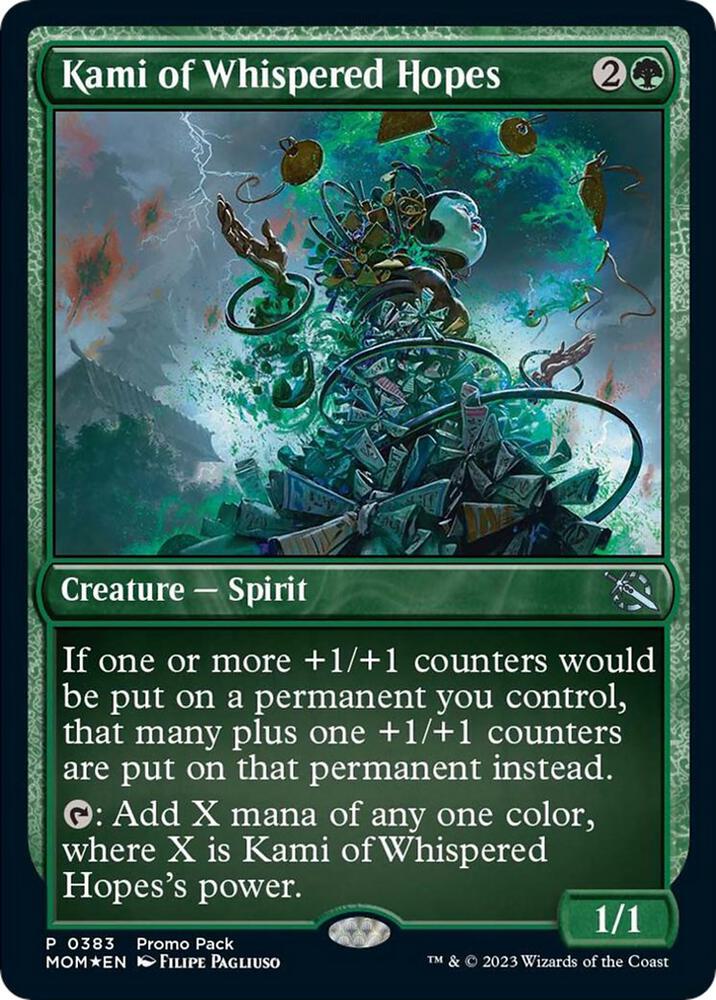 Kami of Whispered Hopes [Promo Pack: March of the Machine] 383