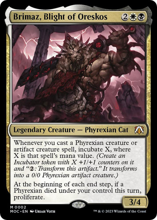 Brimaz, Blight of Oreskos [Commander: March of the Machine] 2