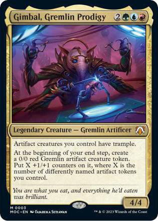 Gimbal, Gremlin Prodigy [Commander: March of the Machine] 3