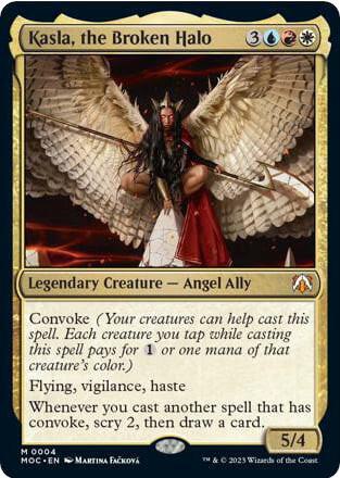 Kasla, the Broken Halo [Commander: March of the Machine] 4