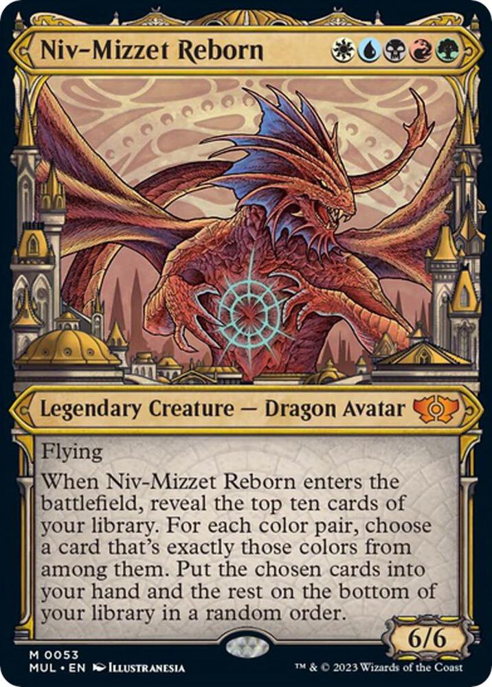 Niv-Mizzet Reborn [March of the Machine: Multiverse Legends] 53