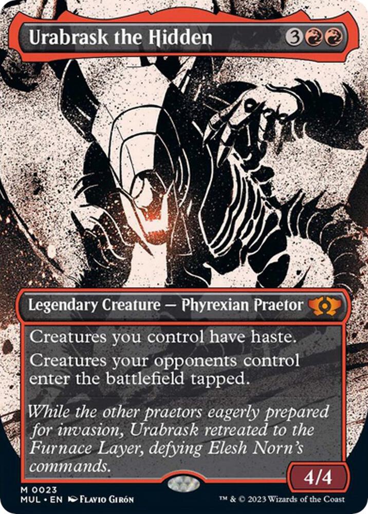 Urabrask the Hidden [March of the Machine: Multiverse Legends] 23