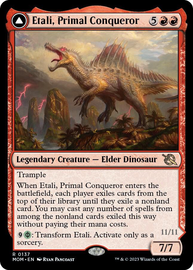 Etali, Primal Conqueror [March of the Machine] 137