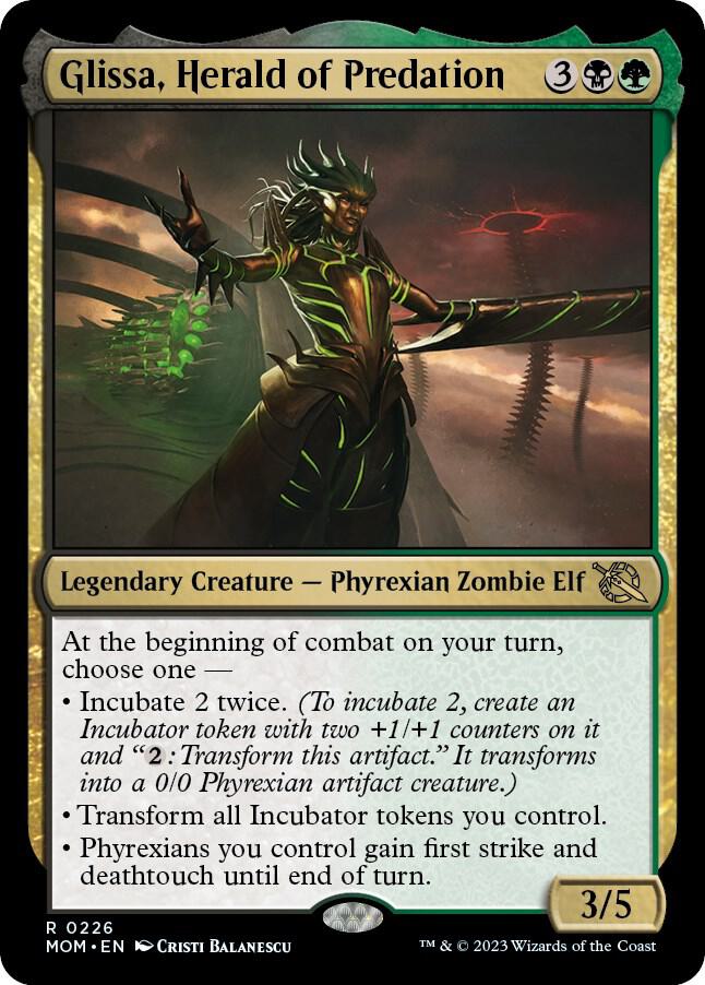 Glissa, Herald of Predation [March of the Machine] 226
