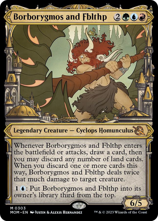 Borborygmos and Fblthp (Showcase) [March of the Machine] 303