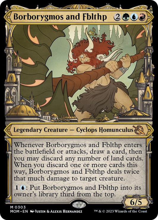 Borborygmos and Fblthp (Showcase) [March of the Machine] 303