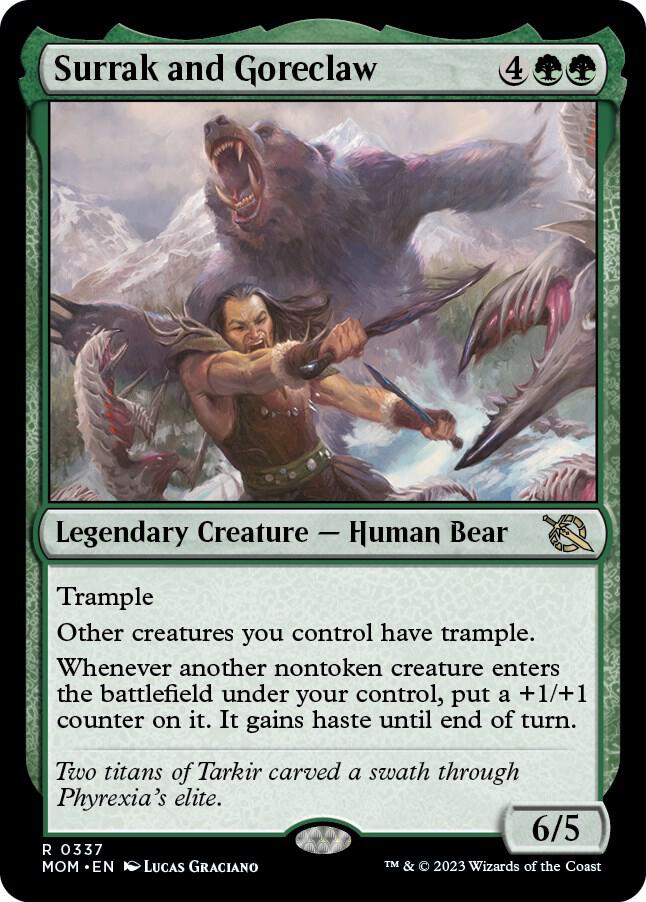 Surrak and Goreclaw [March of the Machine] 337