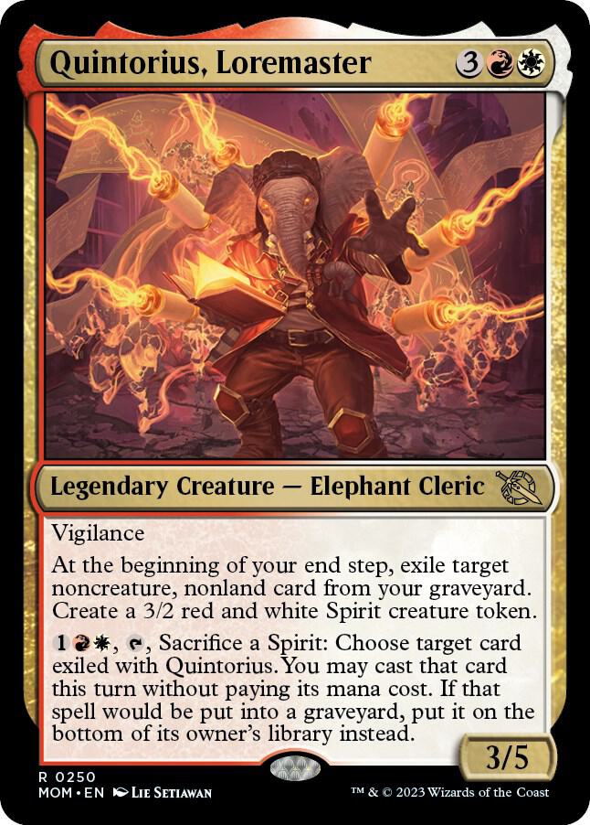 Quintorius, Loremaster [March of the Machine] 250