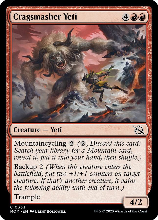 Cragsmasher Yeti [March of the Machine] 333